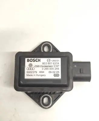 Volkswagen PASSAT B5.5 ESP acceleration yaw rate sensor 8E0907637A 5002379 0265005245