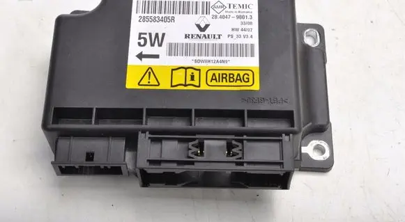 Renault Megane II Airbag control unit/module 285583405R