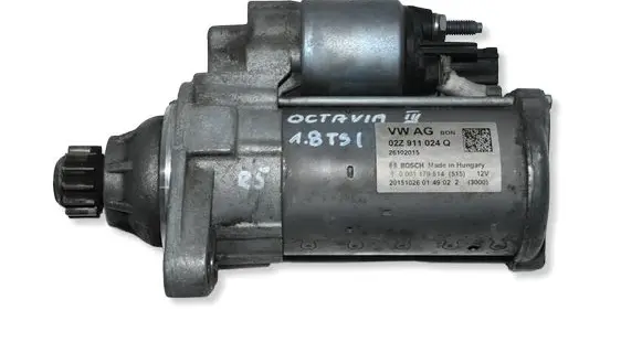 Skoda Octavia Mk3 (5E) Starter motor 02Z911024Q