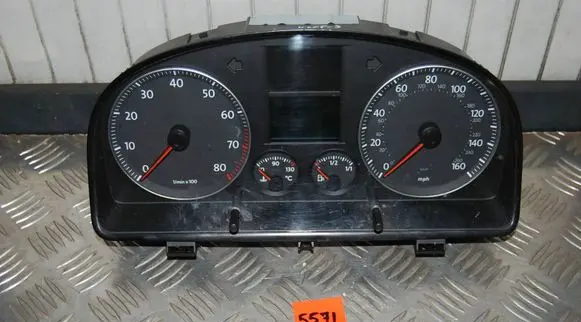 Volkswagen Touran I Speedometer (instrument cluster) 1T0920960F