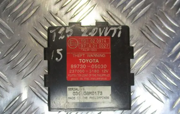 Toyota Avensis T250 Alarm control unit/module 89730-05030