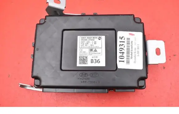 Hyundai Kona I Comfort/convenience module 95400CM350