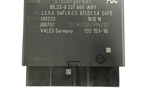 BMW 5 F10 F11 Parking PDC control unit/module 9337660 66339337660