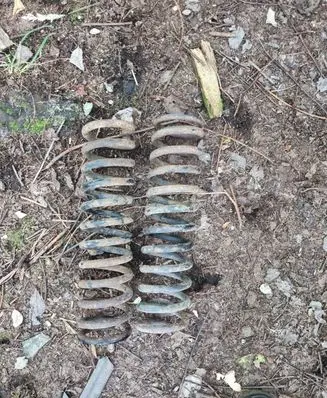 Mercedes-Benz E W124 Rear coil spring