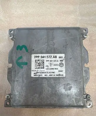 Audi Q7 4M Headlight ballast module Xenon 7PP941572AB 7PP941572A W003T25075