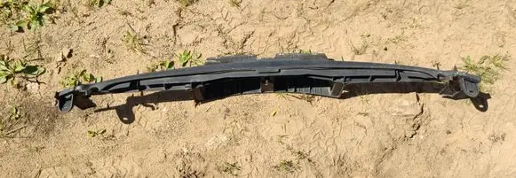 Rear bumper support beam