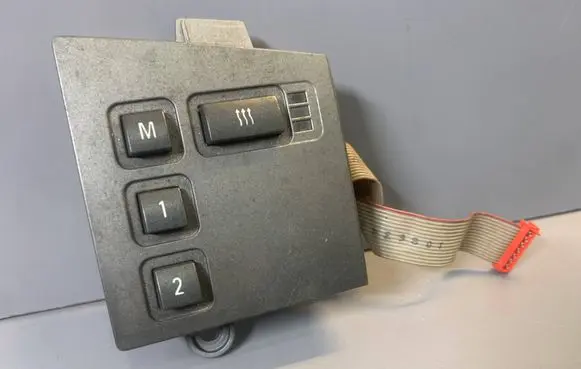BMW 7 E65 E66 Seat adjustment knob 6971628