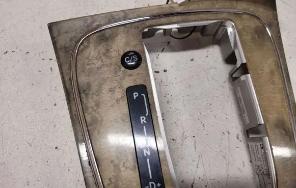 Mercedes-Benz E W211 Gear shifter surround trim plastic 2118217058 A2116808136 A2115420426