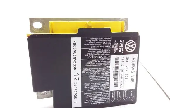 Volkswagen PASSAT B6 Airbag control unit/module 3C0909605F 391121