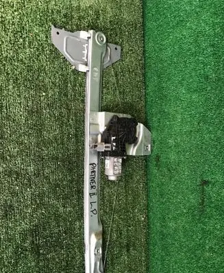 Front door window regulator with motor