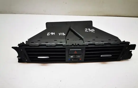 BMW 3 E90 E91 Dash center air vent grill 9151173 64229151173