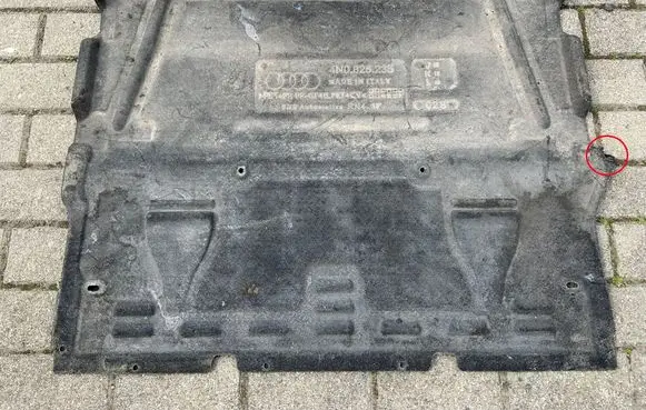Audi A8 S8 D5 Engine splash shield/under tray 4N0825235 4N0825235J 4N0825235K