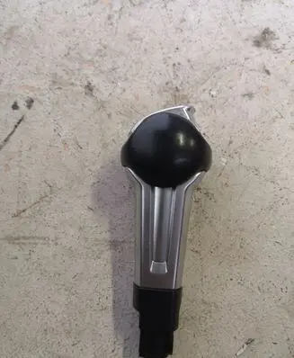 Ford Mustang VI Gear lever shifter trim leather/knob