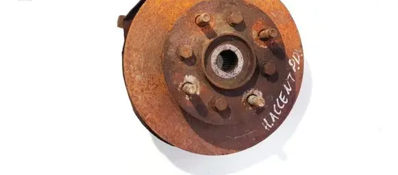 Hyundai Accent Front brake disc ventiliuojamas