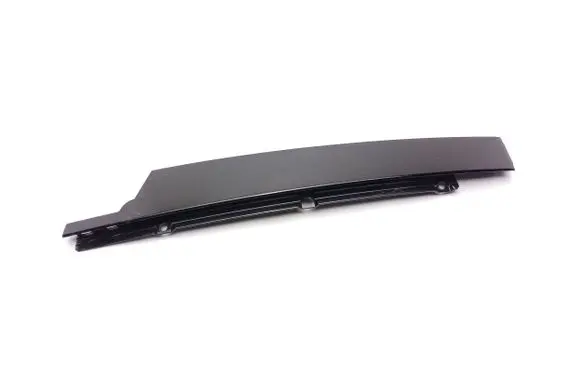 Front door glass trim molding