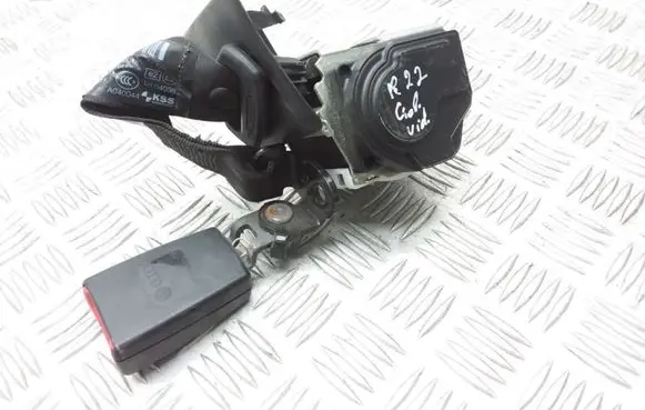 Volkswagen PASSAT B7 Middle seatbelt (rear) 3C0857807Q