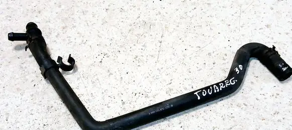 Volkswagen Touareg I Engine coolant pipe/hose 7L6121096E 8K0145021H