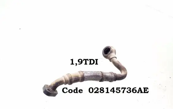 Turbo turbocharger oiling pipe/hose