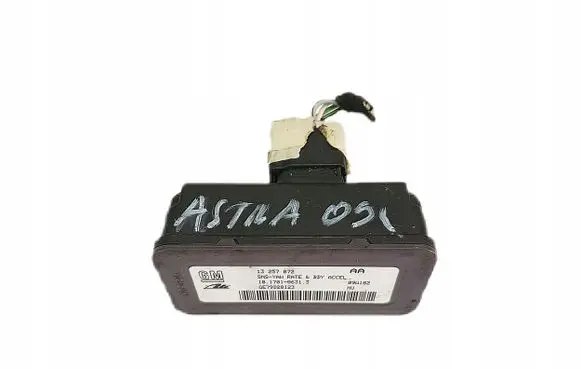Opel Astra H ESP acceleration yaw rate sensor 13257072
