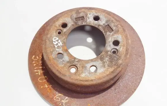KIA Ceed Rear brake disc neventiliuojamas