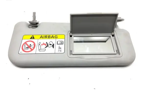 Toyota Yaris Sun visor