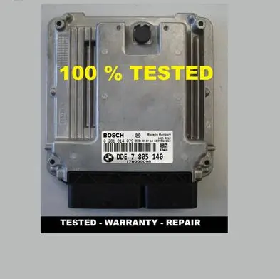 BMW 5 E60 E61 Engine control unit/module ECU 0281014079 7805140 170009098