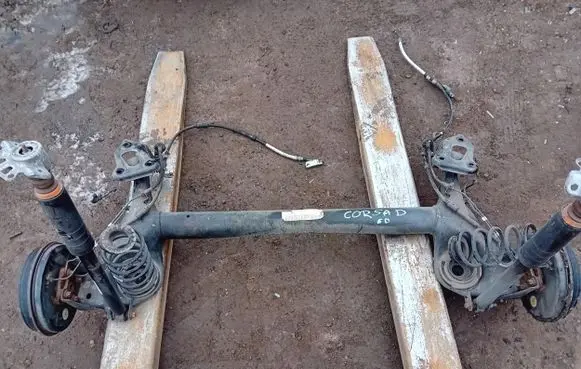 Rear axle beam