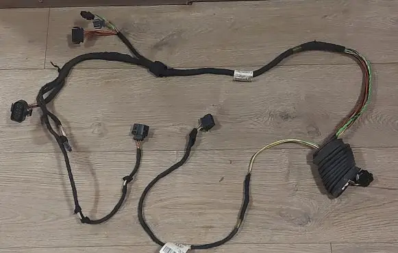 Audi A6 S6 C5 4B Front door wiring loom 4B097109B 4B0971029H