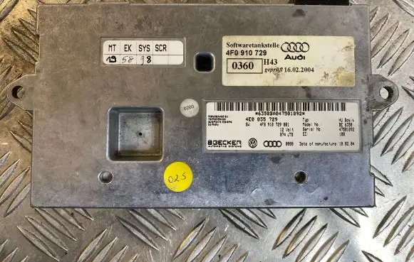 Audi A6 S6 C6 4F MMI control unit 4E0035729 4F0910729