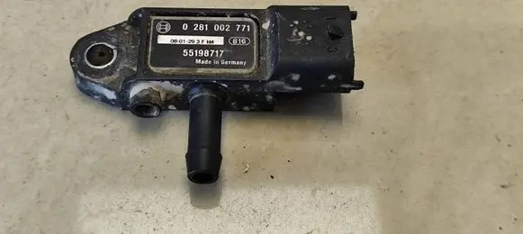 Opel Astra H Exhaust gas pressure sensor 55198717 0281002771 0801293FH4