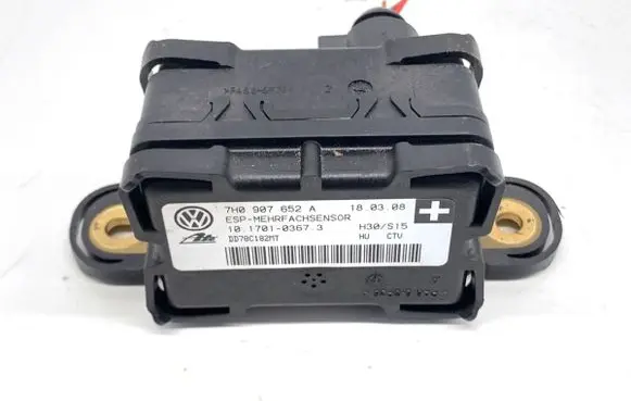 Volkswagen Touareg I ESP acceleration yaw rate sensor 7H0907652A