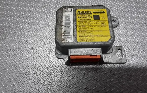Renault Scenic I Airbag control unit/module 550509900 7700415231K