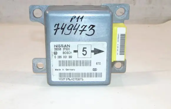 Nissan Primera Airbag control unit/module 285562F500 0285001189