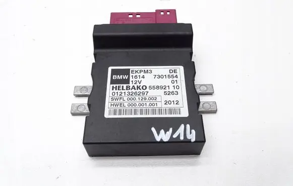 BMW 1 F20 F21 Fuel pump relay 7301554