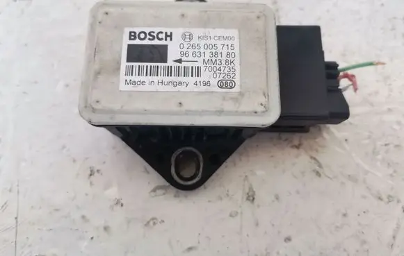 Citroen C4 I ESP acceleration yaw rate sensor 0265005715