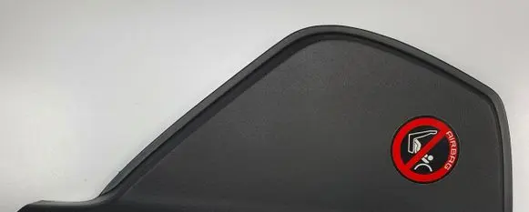 Opel Vectra C Dashboard side end trim 9180748
