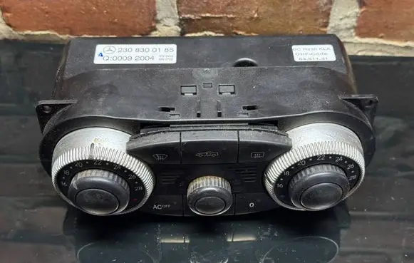 Mercedes-Benz SL R230 Climate control unit 2308300185 00092004