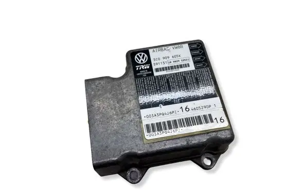 Volkswagen PASSAT B6 Airbag control unit/module 3C0909605K
