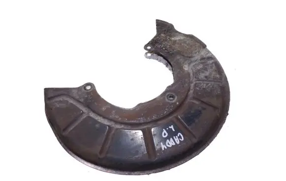 Volkswagen Caddy Front brake disc dust cover plate 