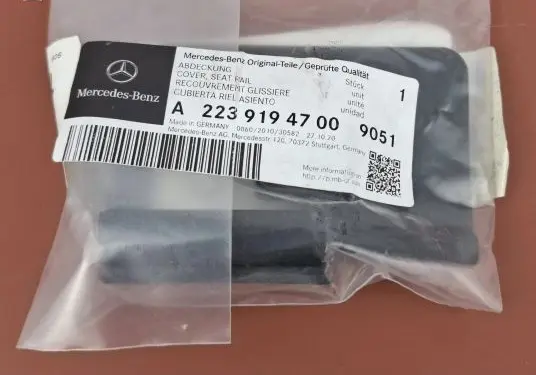 Mercedes-Benz S W223 Front driver seat rail trim A2239194700