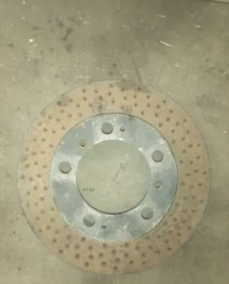 Porsche Boxster 986 Rear brake disc