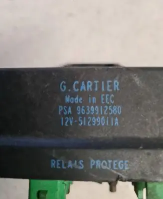 Citroen C4 I Glow plug pre-heat relay 9639912580 51299011A