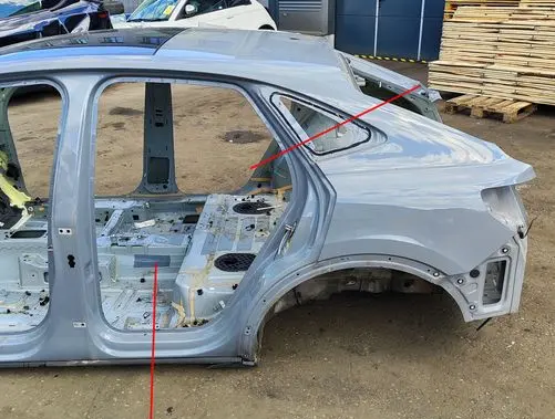 Audi RS Q3 Sportback Rear quarter panel 