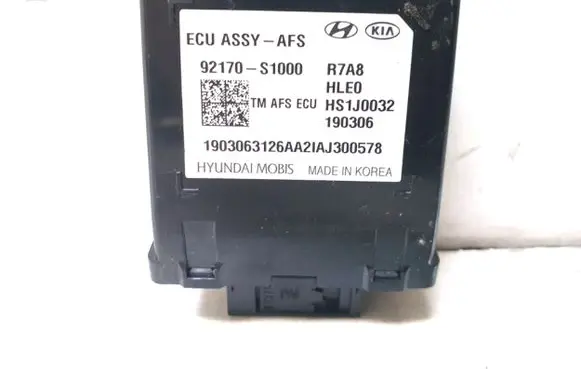 Hyundai Santa Fe Other control units/modules 92170S1000