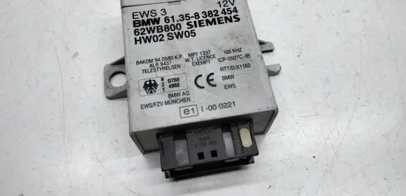 BMW 5 E39 Immobilizer control unit/module 8382454 61358382454
