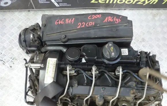 Mercedes-Benz C W204 Engine swap 646.811