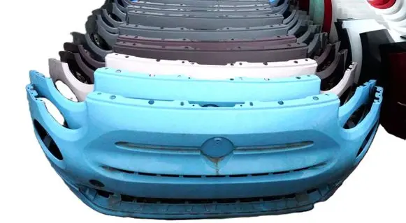 Fiat 500 Front bumper 735619491 735619476