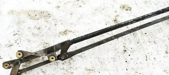 Front wiper linkage and motor