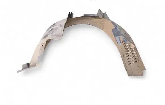 Jaguar XJ X351 Front wheel arch liner splash guards AW93-166563-AB