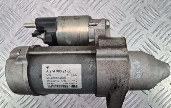 Mercedes-Benz C W205 Starter motor A2749062100 MS4380002020 20200011417220